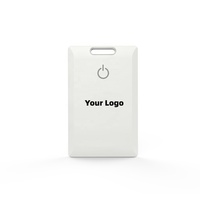 Tombol SOS Jangkauan Jauh HoneyComm HCBB25 untuk Nordic NRF52 Hemat Energi dengan Daya Tahan Baterai 3 Tahun, IBeacon untuk Kartu ID Petugas