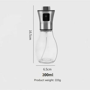 Bouteille pulvérisatrice d'huile d'olive en forme d'entonnoir, outil spécialisé pour salades, grillades et pâtisserie, vaporisateur d'huile pratique pour la cuisine - Product Image 5
