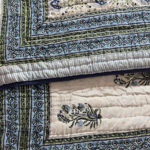 Nouveau dernier fabricant luxe fait à la main Vintage ethnique Kantha courtepointes cousues à la main coton Kantha couette Patchwork courtepointes pour la maison - Product Image 1