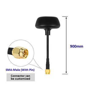 เสาอากาศโดรนแข่ง FPV ดีไซน์รูปเห็ด 2.4GHz 5.8GHz สำหรับส่งสัญญาณภาพ อุปกรณ์เสริมสำหรับโดรน - Product Image 3
