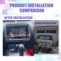 Pantalla Táctil Android 12 de 10.25 Pulgadas para Chevrolet Camaro 2010 2011-2015, GPS para Auto, Navegación, Reproductor Multimedia Estéreo, Radio para Auto
