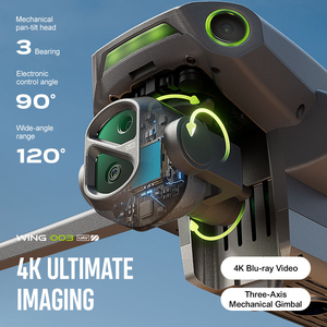 Dron de Fotografía Aérea 5G Todo Terreno Wing003 con Cámara 4K HD, IA y Evitación de Obstáculos 360° Multifuncional - Product Image 5