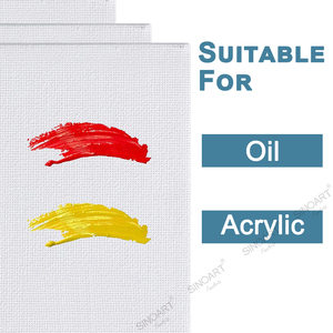 Set di Pannelli per Tele SINOART OEM con Bordi Tagliati per Incorniciare con Acquerelli e Oli - Product Image 3