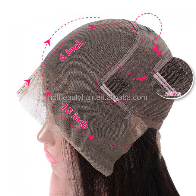 วิกผมลูกไม้ด้านหน้า13x6