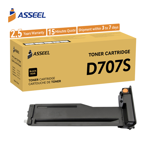 ASSEEL Printer Cartridge D707S MLT-D707S   Black Compatible High Quality Toner Supplier with  Samsung K2200/K2200ND