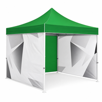 Tente de réception extérieure robuste en tissu Oxford imperméable, avec cadre hexagonal en aluminium 3x6 réglable et personnalisable, idéale pour l'extérieur.