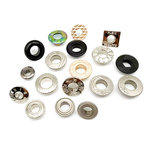 Customizable Brass Metal <strong>Eyelets</strong> Various Styles for Bags and Clothing with Plating Technics Customizable Size and Logo - Product Image 5