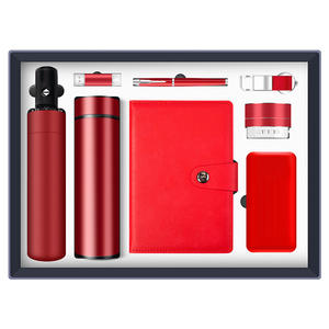 ชุดของขวัญธุรกิจสุดหรู สมุดปกกระดุมแบบโปร่ง สไตล์โมเดิร์นเรียบง่าย ปรับแต่งได้ พิมพ์ซิลค์สกรีน โลโก้สั่งทำ - Product Image 2