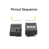 Módulo de Fibra Óptica GANTECH 1X9, Fibra Única Bidireccional, 1.25G, Conector SC, 20KM, 1310/1550NM, Equipo de Fibra Óptica Industrial
