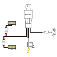 Barre lumineuse LED DXZ 240W 9-30V avec 6 modes stroboscopiques, garantie 2 ans, kit de modernisation/amélioration, ambre/blanc, ajustement universel