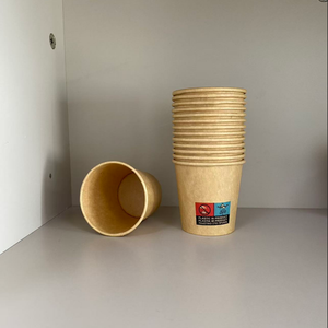 Gobelets en papier personnalisés pour les cafés, 8 oz, jetables, pour boissons chaudes et froides à emporter, imprimés, bon prix, contenants d'emballage alimentaire - Product Image 2