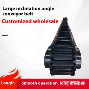 600 rộng 5 lớp nylon baffle váy Băng tải lớn nghiêng chống mài mòn chống va đập cho nâng vật liệu xô - Product Image 2
