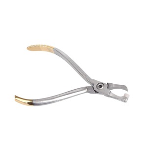 Dental Forceps Orthodontic Pliers With Rings For <b>Tooth</b> Removal Silver Manual Surgical Instrument Part Number 26584 - Product Image 1
