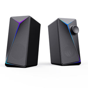 ลำโพงพกพา 2.0 สีสันสดใส RGB เชื่อมต่อผ่านสาย USB สำหรับคอมพิวเตอร์พีซี - Product Image 6
