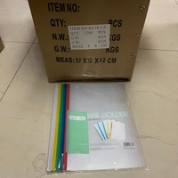 Classeur à glissière en plastique pour bureau et école, format A4, 16 cm, 310 mm