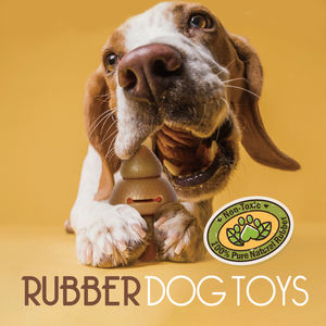 天然ゴム製犬用おもちゃメーカー 環境に優しい無毒の犬用おやつディスペンサー 歯ブラシ 歯のクリーニングおもちゃ - Product Image 2