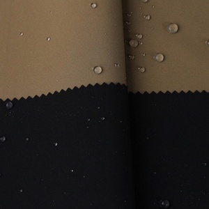 <span class=keywords><strong>Tissu</strong></span> <span class=keywords><strong>pongé</strong></span> occultant 210T 300T 240T imperméable avec revêtement acrylique noir de haute qualité pour tente de plein air, utilisation de parapluie - Product Image 4