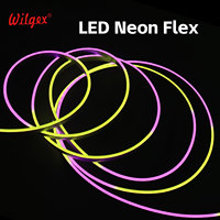 Nouveau Néon LED Flexible Mini Ultra-Étroit IP65 Pixel RGB 24V avec Contrôle Intelligent, Courant Constant IC, Lumière Uniforme et Surface Diffuse en Silicone