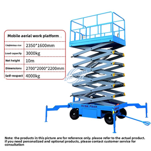 Electric Hydraulic Scissor Lift <b>Platform</b>, 3000kg Load Capacity - Product Image 6