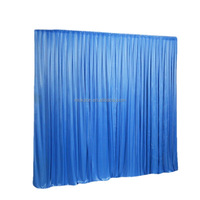 Rideau décoratif rectangulaire en soie glacée Moka pour mariage, maison, hôtel, fête, événements, décoration moderne