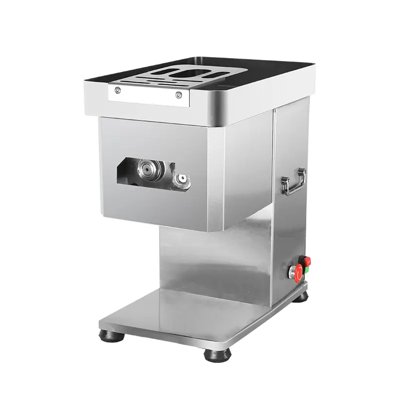 Picadora de carne de cocina Equipo automático de procesamiento de carne de vaca Picadora de verduras Rebanadora Cebolla Dicer