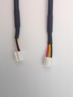 تجميعة أسلاك مخصصة من نوع JST 2.0 Ph 2.0 بـ 2/3/4/5/6/7/8/9/10 دبابيس مع عزل PVC، تجميعة أسلاك إلكترونية مخصصة بموصل 3 دبابيس