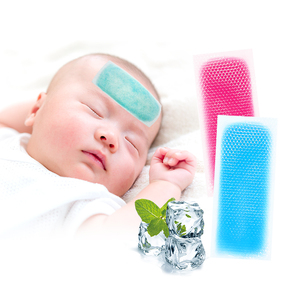 Kostenlose Probe Cool Pad Kühlgel Patch Natürliches Kräuter-Weich <span class=keywords><strong>gel</strong></span> für Kinder Hot & Cold Packs - Product Image 6