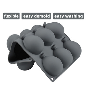 <span class=keywords><strong>Molde</strong></span> <span class=keywords><strong>de</strong></span> Silicona SILIKOLOVE <span class=keywords><strong>de</strong></span> 12 Cavidades en Forma <span class=keywords><strong>de</strong></span> Medio Globo, Antiadherente, Libre <span class=keywords><strong>de</strong></span> BPA, con Certificación LFGB Platinum, <span class=keywords><strong>para</strong></span> Decoración <span class=keywords><strong>de</strong></span> Pasteles y Mousses - Product Image 3