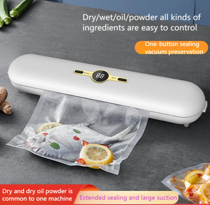 Machine de mise sous vide à affichage numérique pour la cuisine, la maison et le commerce, machines d'emballage pour la conservation des aliments avec 10 sacs sous vide - Product Image 4