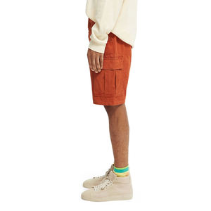 Shorts cargo confortables pour l'été, tissu respirant, couleurs personnalisées, style décontracté, shorts cargo pour hommes en motif uni - Product Image 3