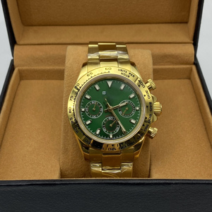 Reloj de Pulsera de Cuarzo de Lujo para Hombre con Cronógrafo, Reloj de Negocios Simple, Resistente al Agua, con Cristal de Zafiro, Movimiento Japonés VK63 - Product Image 3