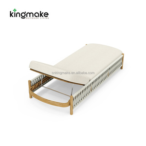 Muebles Modernos para Exteriores, Tumbona para Piscina, Silla de Aluminio, Tumbona para Playa, Piscina, Hotel y Patio - Product Image 5