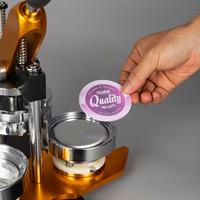 Badge rotatif en gros d'usine faisant la machine moules interchangeables bouton faisant la machine