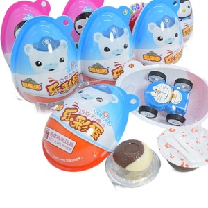 Nhà Máy OEM 8 Miếng Trứng Sô Cô La Hương Vị Bánh Quy Cô Gái Trứng Sô Cô La Lớn Cup Chàng Trai Bất Ngờ Bên Trong Trứng Sô Cô La Sữa - Product Image 2