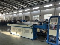 Máquina de Doblado de Tubos CNC, Dobladora Hidráulica de Tubos con Control Servo de 3 Ejes para Fabricantes de Tubos de Acero Inoxidable y Carbono