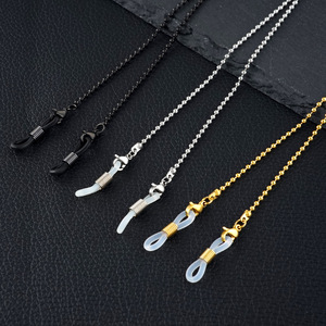 Cadena para <span class=keywords><strong>Gafas</strong></span> de Sol de Acero Inoxidable, Cadena para Colgar en el Cuello para Mujer, Cadena para Colgar Auriculares para <span class=keywords><strong>Hombre</strong></span> - Product Image 4