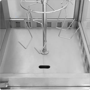 Four à <span class=keywords><strong>poulet</strong></span> électrique en acier inoxydable pour restaurant commercial, nouveau rôtissoire rotatif pour boulangerie, alimentation au <span class=keywords><strong>gaz</strong></span> avec nouveau moteur - Product Image 4