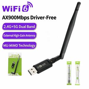 อะแดปเตอร์ไวไฟ AX900 <span class=keywords><strong>Realtek</strong></span> 600mbps แบบดูอัลแบนด์ 2.4/5ghz สำหรับคอมพิวเตอร์ <span class=keywords><strong>Windows</strong></span> 10/<span class=keywords><strong>11</strong></span> - Product Image 1
