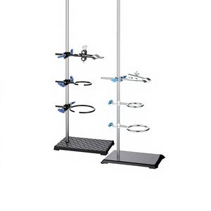 Soporte de laboratorio Degao para retorta de hierro de 40/50/60/70 cm con abrazaderas y anillos completos para soporte de experimentos químicos - Product Image 6