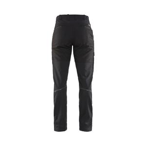 BLAKLADER - 716618459998D25 Pantalon de service pour femme stretch Noir/Gris foncé-PANTALON DE TRAVAIL EAN 7330509800508 - Product Image 2