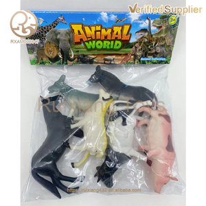 Venta al por Mayor de 6 Juegos de Modelos de Animales de PVC, Exhibición Educativa para Niños, Animales Salvajes Cognitivos, Incluidos Animales y <span class=keywords><strong>Dinosaurios</strong></span> - Product Image 2
