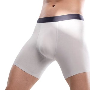 Herren Anti-Scheuer G-String mit Erweiterung, hochelastisch, gestrickt, bedruckt, Übergröße, nicht aufrollend, Sportunterwäsche für große Männer - Product Image 4