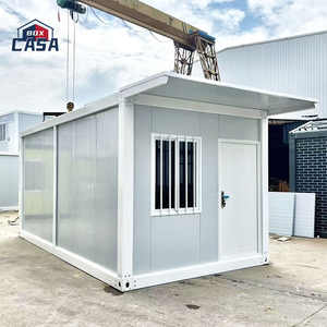 บ้านเคลื่อนที่แบบถอดประกอบได้ขนาด 20 ฟุต พร้อมโรงรถสำเร็จรูป - Product Image 2