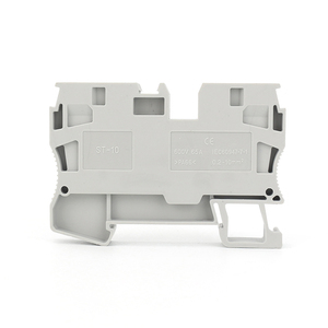 ST 10 nối mùa xuân lồng khối thiết bị đầu cuối Din Rail nhanh chóng dây 10mm ² khối thiết bị đầu cuối - Product Image 2