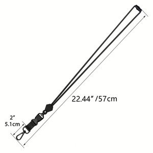 Cordones para el Cuello, Cordón Ajustable de Alta Resistencia con Hebilla Desmontable para Llaves y Tarjetas de Identificación - Uso Personalizado - Product Image 3
