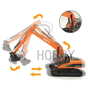 <span class=keywords><strong>HUINA</strong></span> — pelle radiocommandée modèle <span class=keywords><strong>1551</strong></span>, 1:14 15CH, 2.4G, camion de construction en alliage, jouet télécommandé - Product Image 1