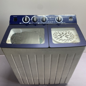 Laveuse semi-automatique domestique à double tambour de 11/15/18 kg, grande capacité, pour laver et sécher de grands volumes de vêtements - Product Image 2