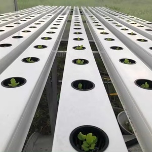 Tùy chỉnh ngang nhà kính nft Ống hydroponics phát triển hệ thống kênh PVC cho rau lá - Product Image 4