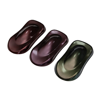 Nouvelle peinture en poudre métallisée pour surfaces métalliques, couleur de peinture en poudre