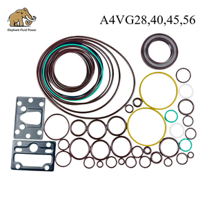 Kit de sellos de repuesto A4VG28,<span class=keywords><strong>40</strong></span>,45,56 para máquinas de construcción, mantenimiento de motores de bombas hidráulicas industriales, en stock. - Product Image 1